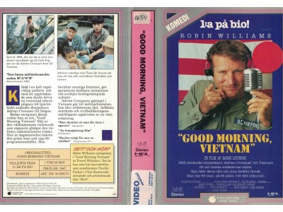 Good Morning, Vietnam  inst, VHS